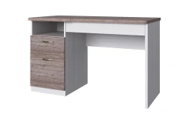 Стол письменный , OLIVIA, цвет вудлайн крем/дуб анкона