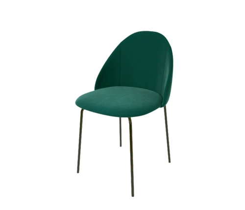 Стул Монти, Velutto 33 (изумруд)