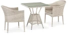 Комплект плетеной мебели T706/Y350-W85 2Pcs Latte