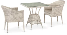 Комплект плетеной мебели T706/Y350-W85 2Pcs Latte