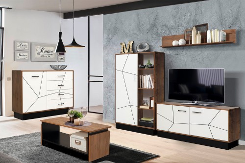 Шкаф комбинированный Гамма 54.06, Таксония, Белый