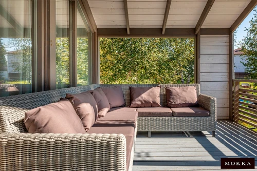 MOKKA BELLA диван угловой, серый