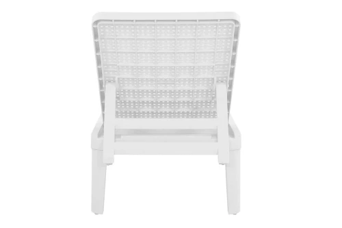 Шезлонг Tweet compact, белый