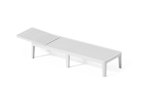 Шезлонг Tweet compact, белый