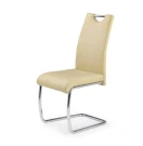 Стул HALMAR K211 бежевый/хром Стул HALMAR K211 бежевый/хром