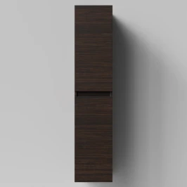 Пенал Бест 30 (2 двери) подвесной, Палисандр ПВХ 43101, левый, бельевая корзина