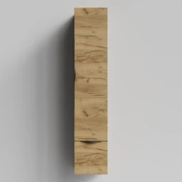 Пенал Марко 30 подвесной, дверь и ящик, ручки Черные, Дуб Тортуга ПВХ 2357-43, правый