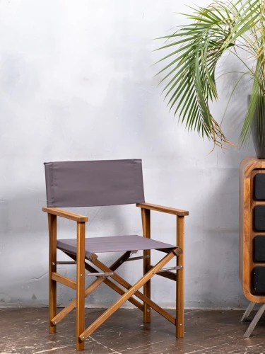 Кофейный комплект из акации DIRECTOR темно-серый  Joygarden