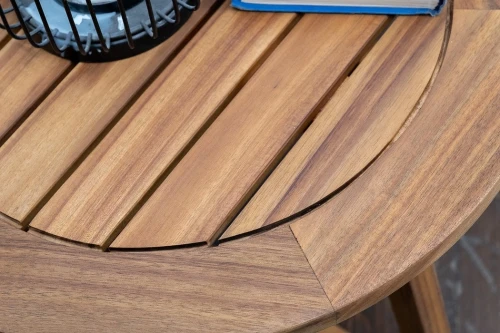 Кофейный комплект из акации DIRECTOR темно-серый  Joygarden