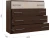 Комод «Аврора» 4ящ, Венге/Дуб молочный