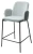 Полубарный стул NYX (H=65cm) VF113 светлая мята / VF115 серо-зеленый М-City
