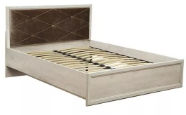 Кровать двуспальная с ортопедическим осн. 32.25-02 Сохо (1600) бетон пайн белый