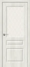 Межкомнатная дверь винил BRAVO Скинни-15 Casablanca White Сrystal Межкомнатная дверь винил BRAVO Скинни-15 Casablanca White Сrystal