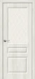 Межкомнатная дверь винил BRAVO Скинни-15 Casablanca White Сrystal