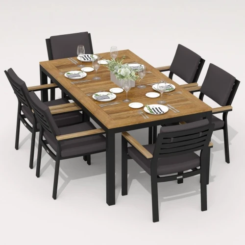 Стул BONTA антрацит - каркас карбон