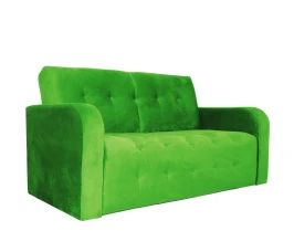Диван  Оксфорд  90х170 велюр  зеленый