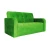Диван  Оксфорд  90х170 велюр  зеленый