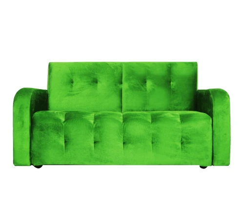 Диван  Оксфорд  90х170 велюр  зеленый