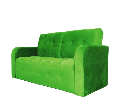Диван  Оксфорд  90х170 велюр  зеленый