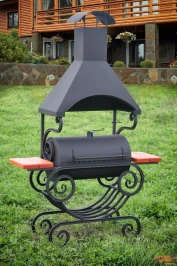 Мангал-коптильня МК-5 "Ажур"