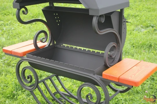 Мангал-коптильня МК-5 "Ажур"