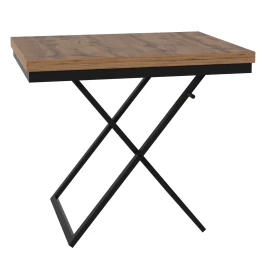 Стол-трансформер Манхэттен дуб вотан/черный