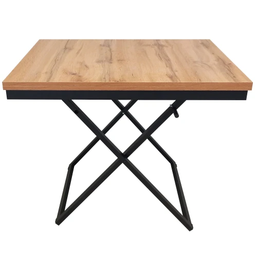 Стол-трансформер Манхэттен дуб вотан/черный