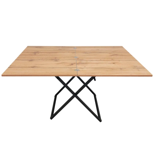 Стол-трансформер Манхэттен дуб вотан/черный