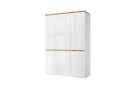 TAURUS, Шкаф 3DG H. Цвет БЕЛЫЙ / ДУБ ВОТАН