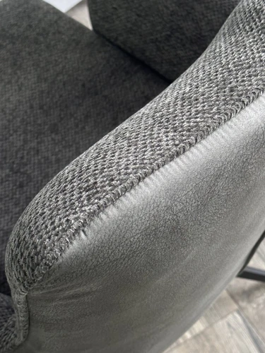 Стул MAYA 360 град. поворот Серый GINO-457 / SEA-458 / черный каркас, ®DISAUR