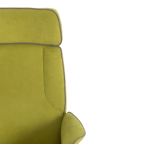 Кресло CHARM флок , олива, 23