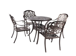 Обеденная группа из литого алюминия ФЕНИКС D90