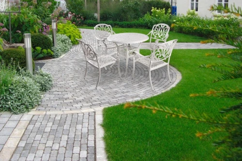 Обеденная группа из литого алюминия ФЕНИКС D90