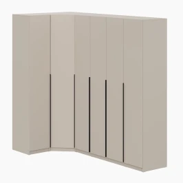 Шкаф с наполнением (14 полок + 2 штанги) ШК 5, Меланж