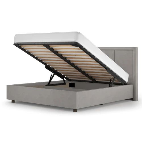 Кровать-8М с подъёмным основанием 1400 дым