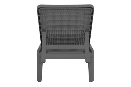 Шезлонг Tweet compact, серый