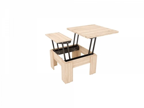 Стол-трансформер журнальный Дуб сонома