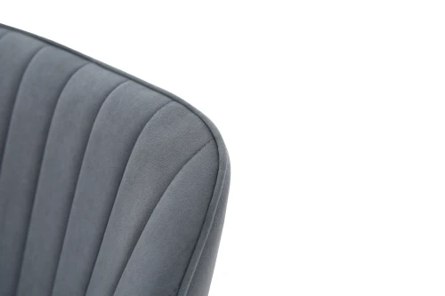 Стул Роан, Черный матовый муар/Вивальди 08