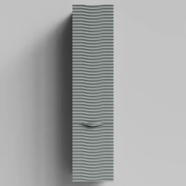 Пенал Эйфория 35 F2, пример RAL 7005 Мышино-серый, матовая, подвесной, левый