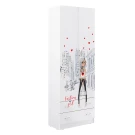 Шкаф Вега Girl, Белый