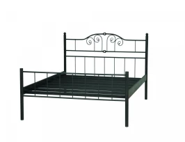Кровать двойная Бостон 42.26-01 Металл черный