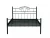 Кровать двойная Бостон 42.26-01 Металл черный