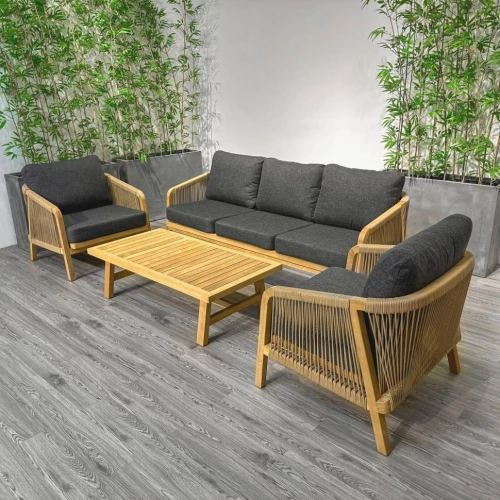 Лаунж зона LEONOREN с трехместным диваном