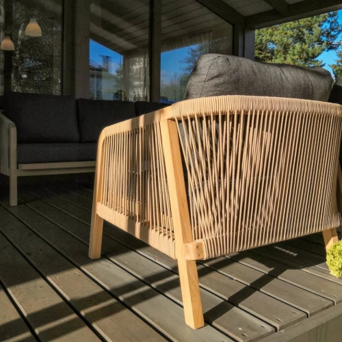 Лаунж зона LEONOREN с трехместным диваном