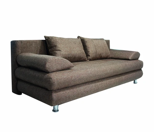 Диван Еврокнижка Фиджи КОРИЧНЕВЫЙ