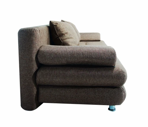 Диван Еврокнижка Фиджи КОРИЧНЕВЫЙ