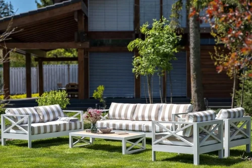 Кофейный стол из алюминия MIA  Joygarden