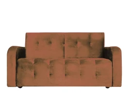 Диван  Оксфорд  90х170 велюр  коричневый