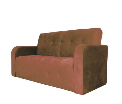 Диван  Оксфорд  90х170 велюр  коричневый