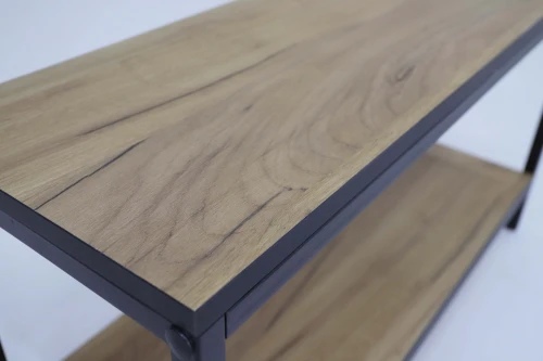 Вешало ГРАНЖ-1, Дуб Крафт Золотой / Черный